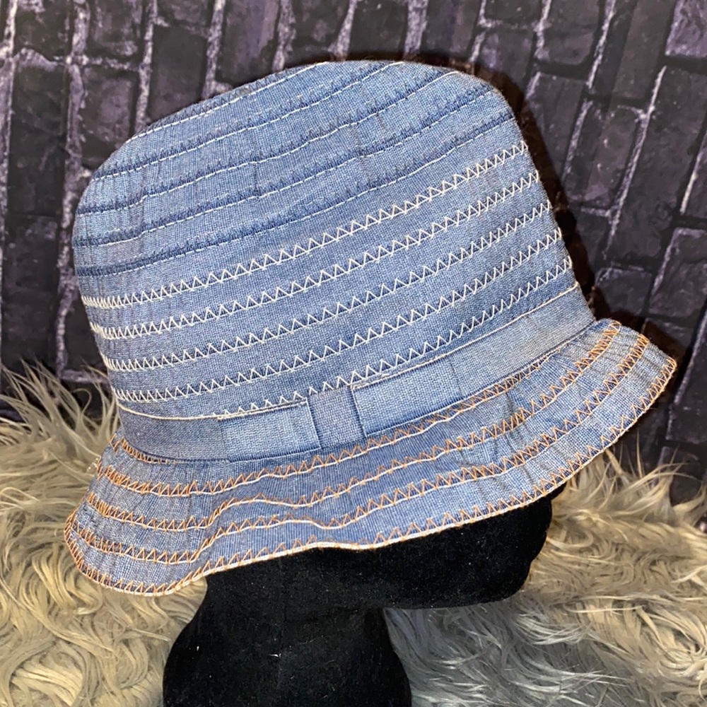 MOSSIMO SUPPLY CO Denim Fedora Hat NWTS
